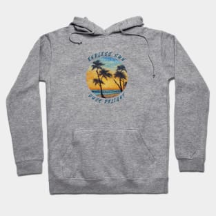 endless summer, fun summer artistic design v13 Hoodie